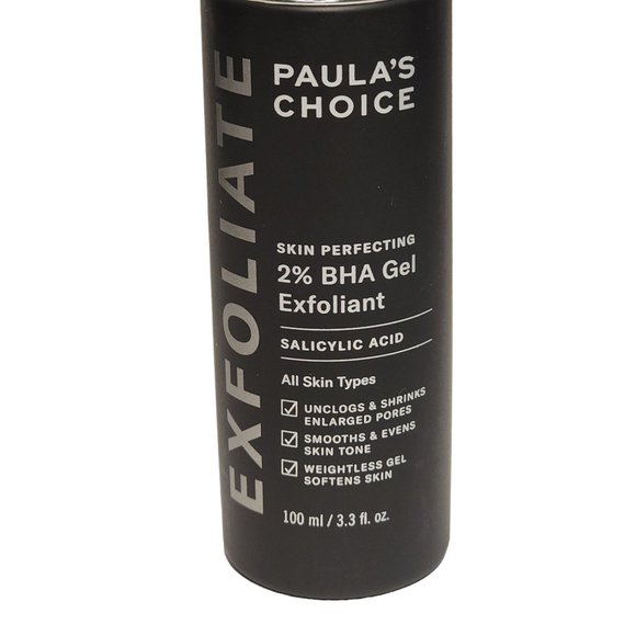 Paula’s Choice Skin Perfecting 2% BHA Gel Exfoliant Full Size 3.3 fl.oz. New - Picture 5 of 11